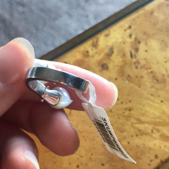 Natural Red Garnet Sterling Silver Ring Size 9 - Picture 6 of 6